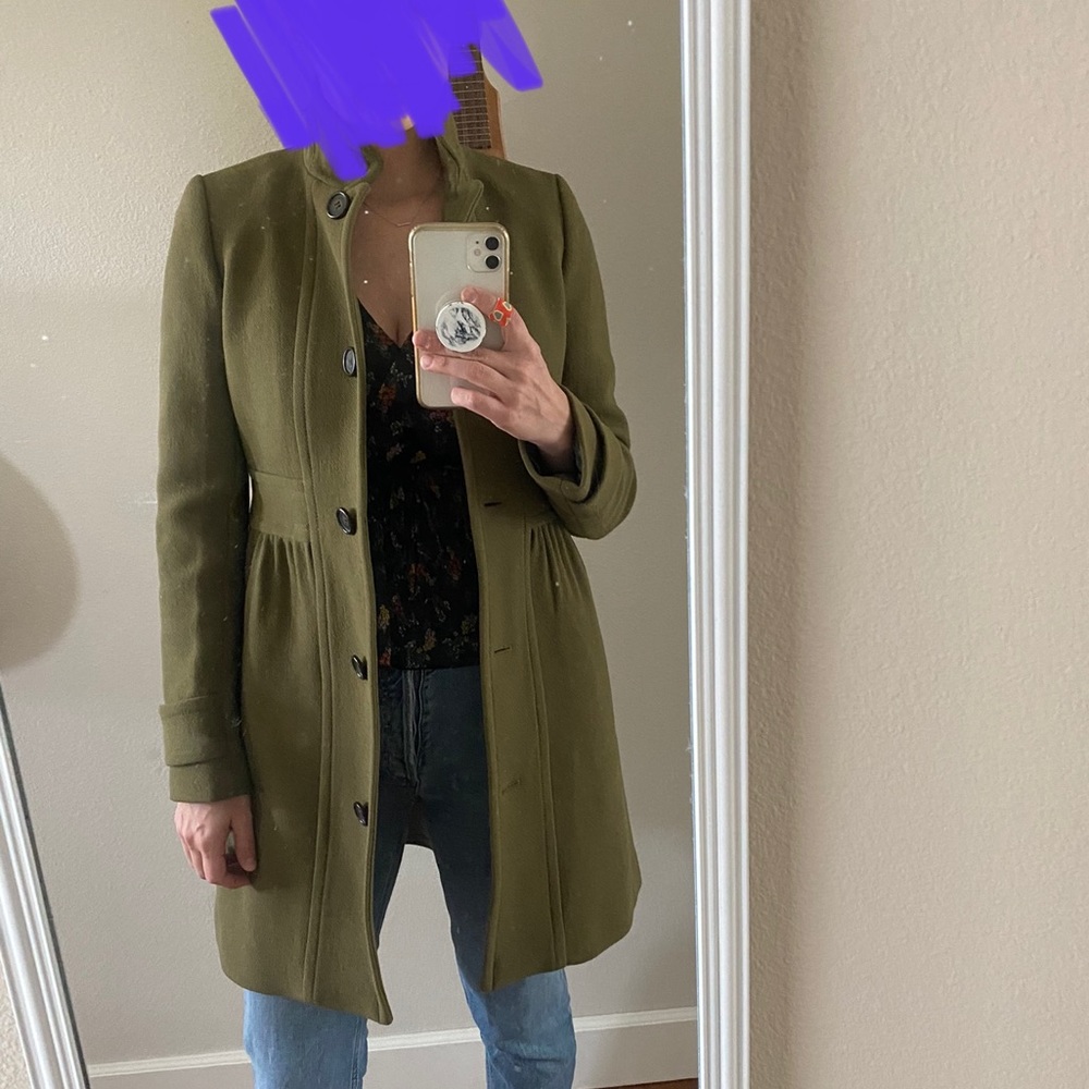 J.Crew Double-Cloth Wool Coat